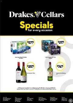 Preview of catalogue Drakes Specials from shop Drakes valid 05/08/2026