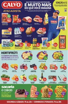 Pré-Visualização do folheto "Calvo Atacadista - Ofertas da semana" da loja Calvo Atacadista válido a partir de 25/09/2026