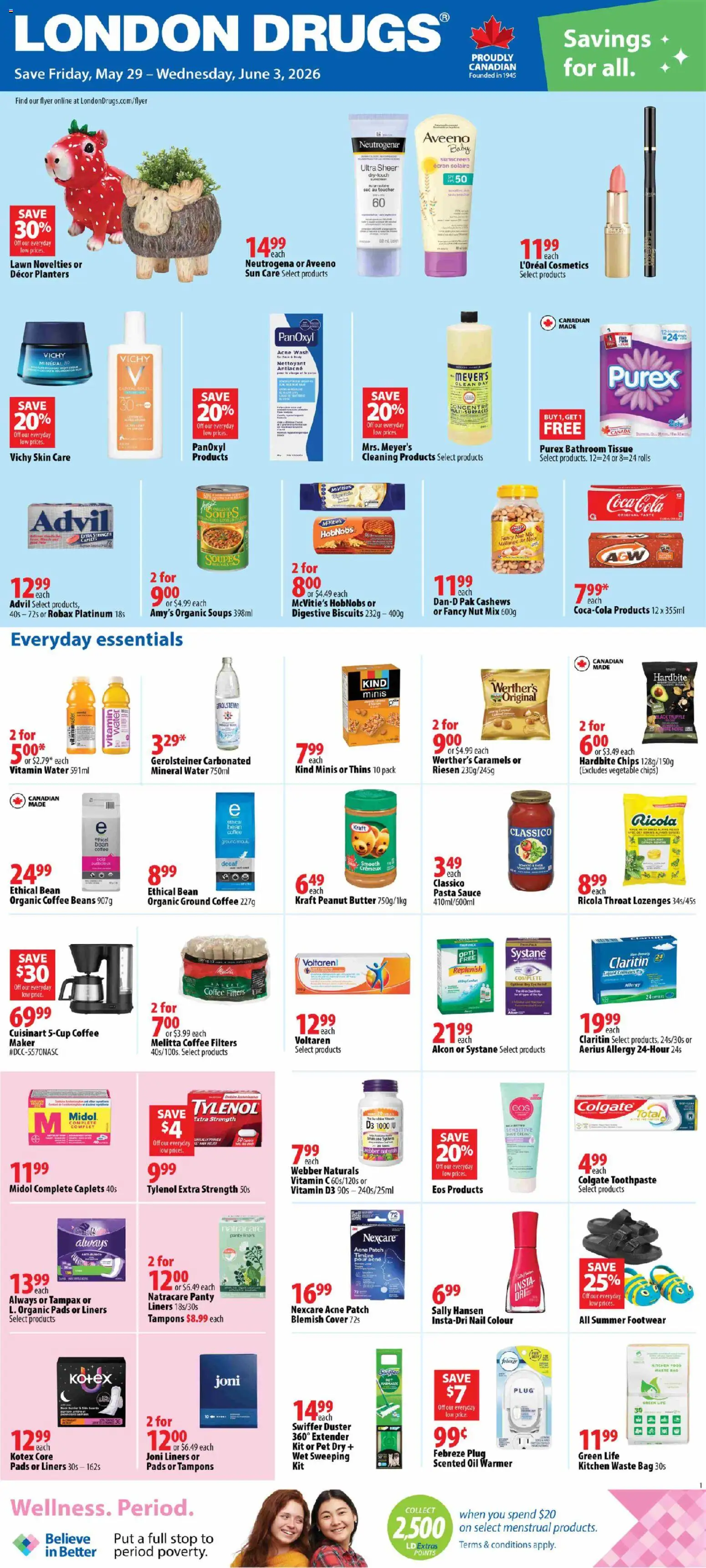 Preview of leaflet London Drugs weekly flyer / circulaire from shop London Drugs is valid from May 29, 2026