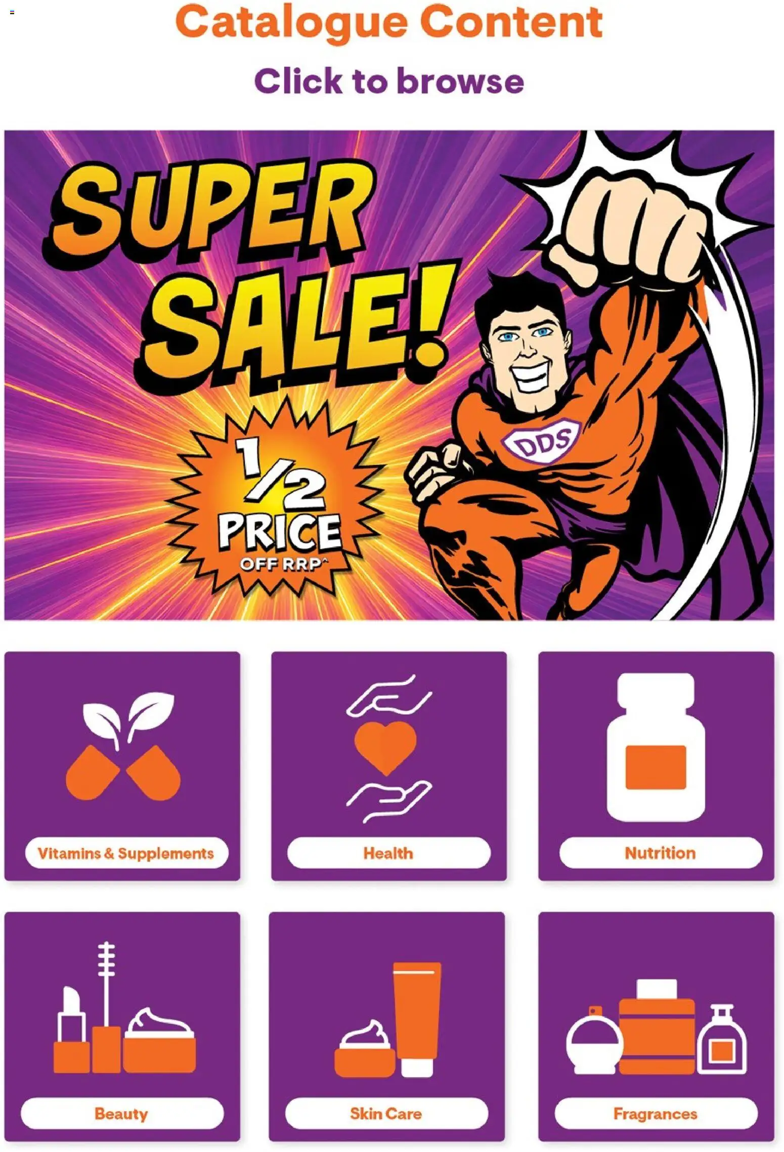 Preview of catalogue Discount Drug Stores catalogue from shop Discount Drug Stores valid 06/08/2026