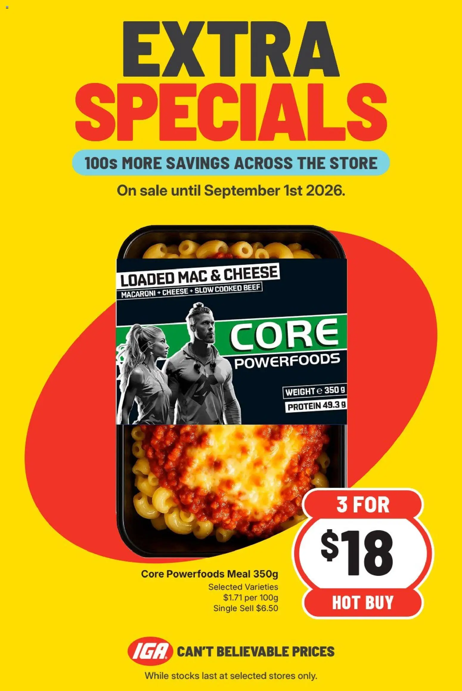Preview of catalogue IGA Extra Specials VIC from shop IGA valid 26/08/2026