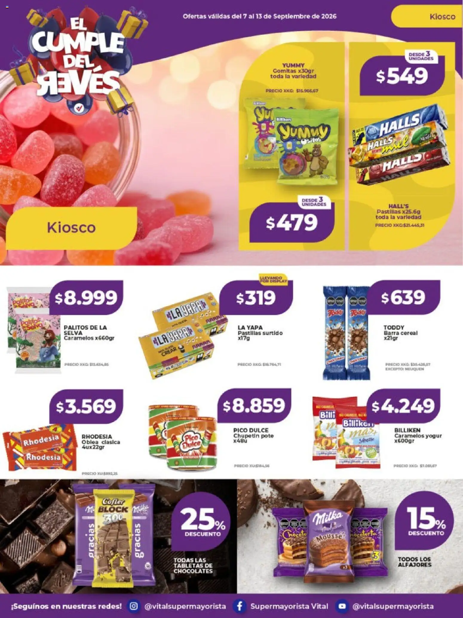 Vista previa del folleto de la tienda Vital válido desde el 07/09/2026 