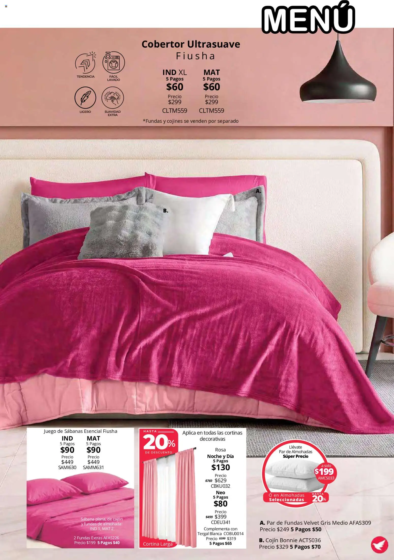 Vista previa las ofertas de la tienda Colchas Concord - Colchas Concord catálogo Colección Cobertor Calor de Hogar desde el 15/10/2026 
