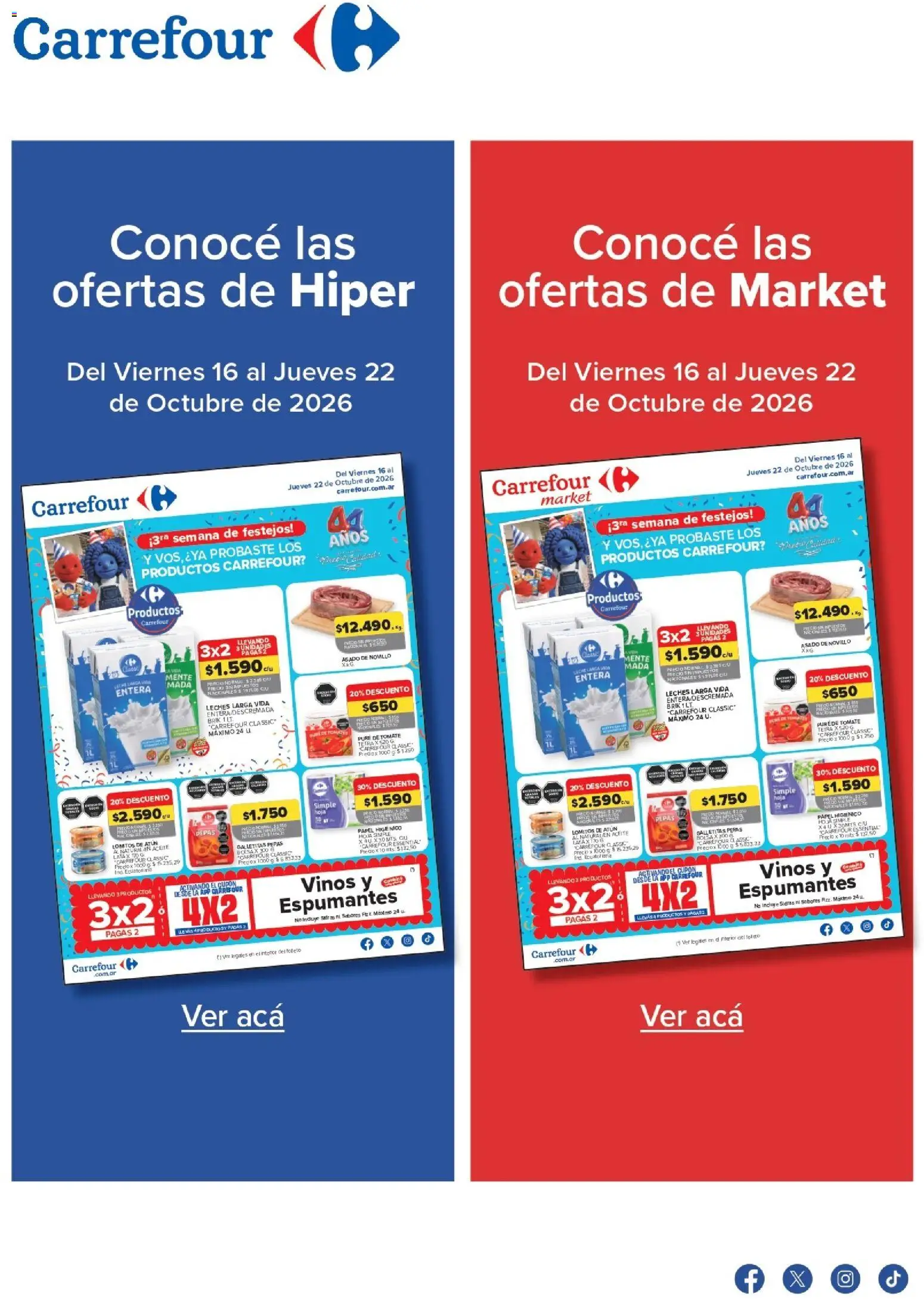 Vista previa del folleto de la tienda Carrefour válido desde el 16/10/2026 