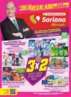 Vista previa las ofertas de la tienda Soriana - Soriana Julio Regalado Mercado Nacional desde el 29/05/2026 
