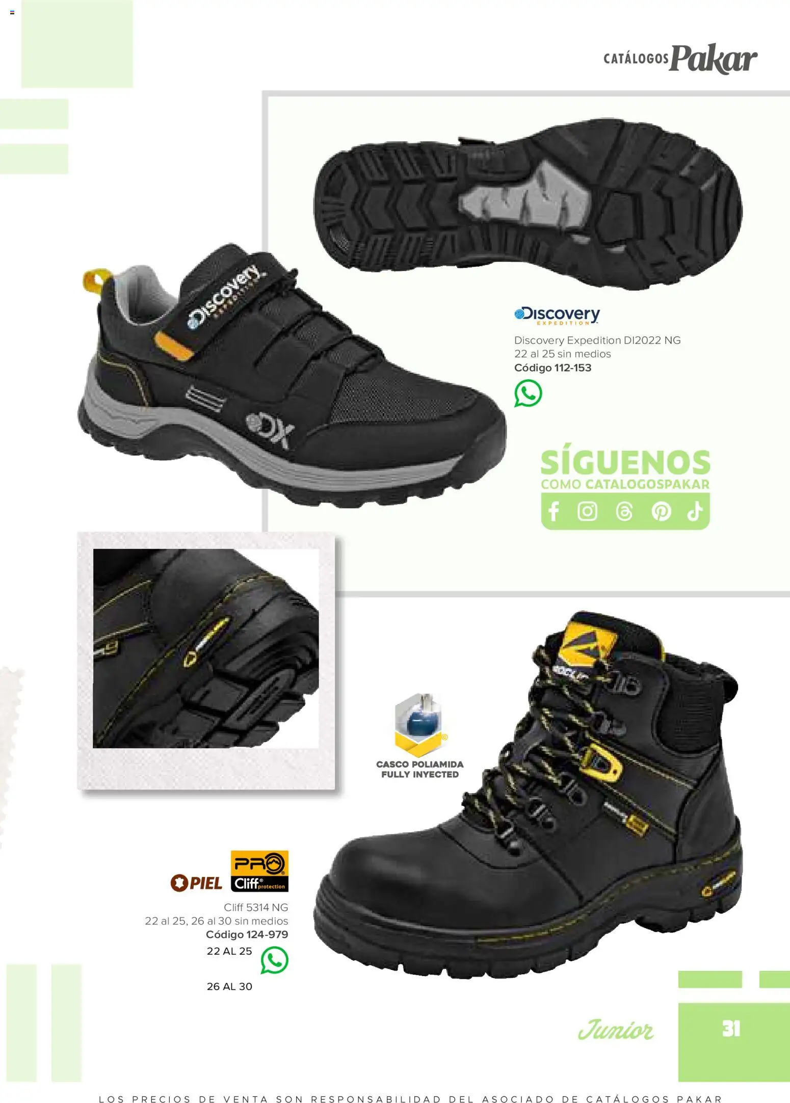 Vista previa las ofertas de la tienda SC Pakar - Catálogo Junior desde el 30/01/2026 