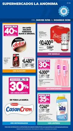 Vista previa del folleto de la tienda La Anonima válido desde el 21/05/2026 