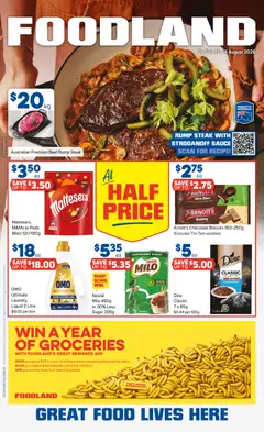 Preview of catalogue Foodland catalogue from shop Foodland valid 12/08/2026