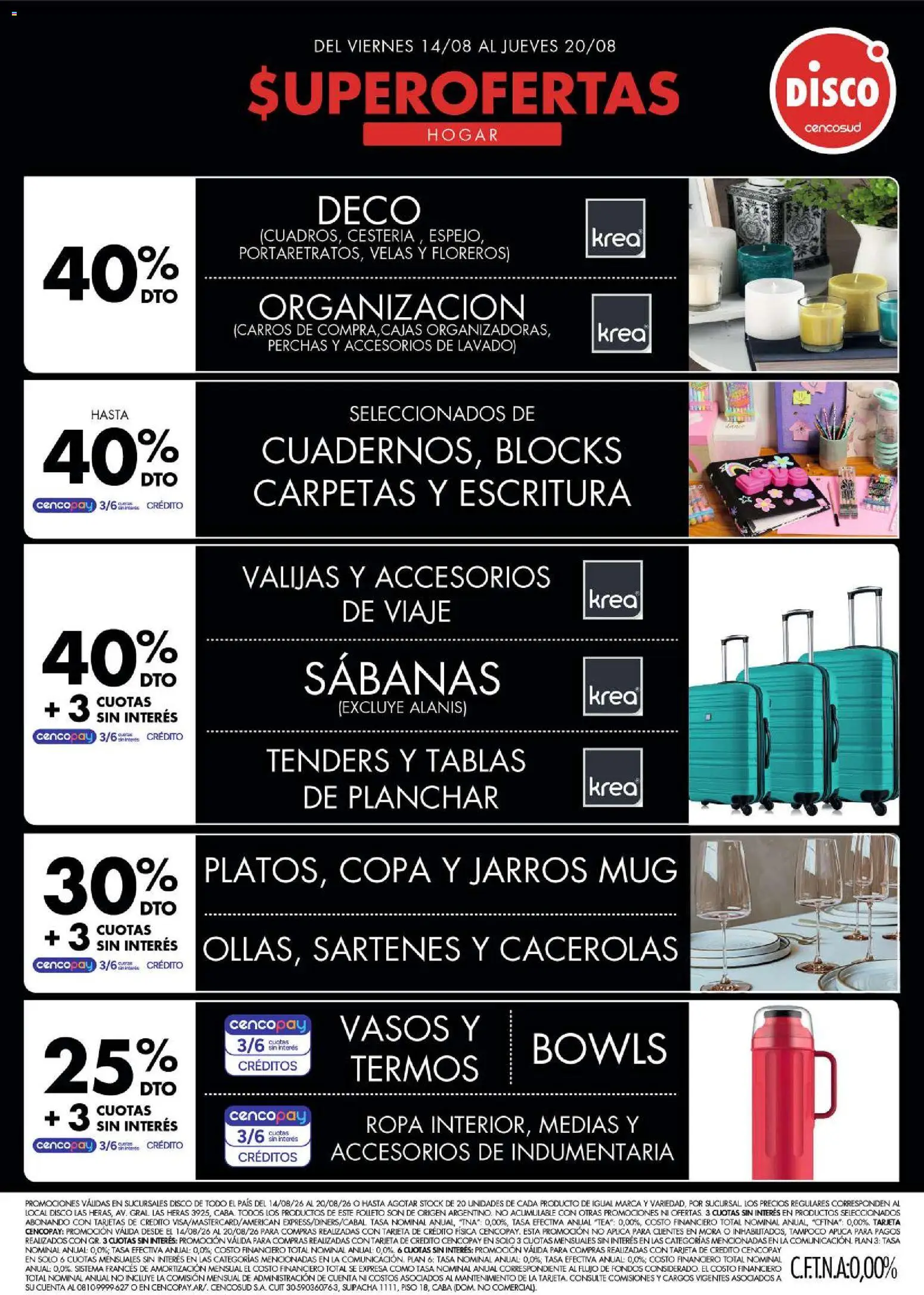 Vista previa del folleto de la tienda Disco válido desde el 13/08/2026 