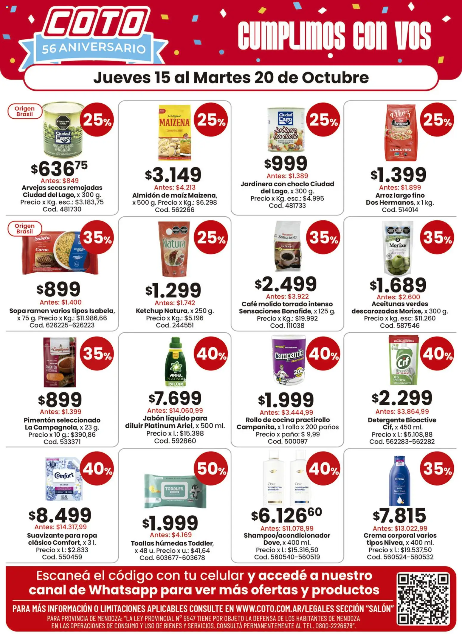 Vista previa del folleto de la tienda Coto válido desde el 15/10/2026 