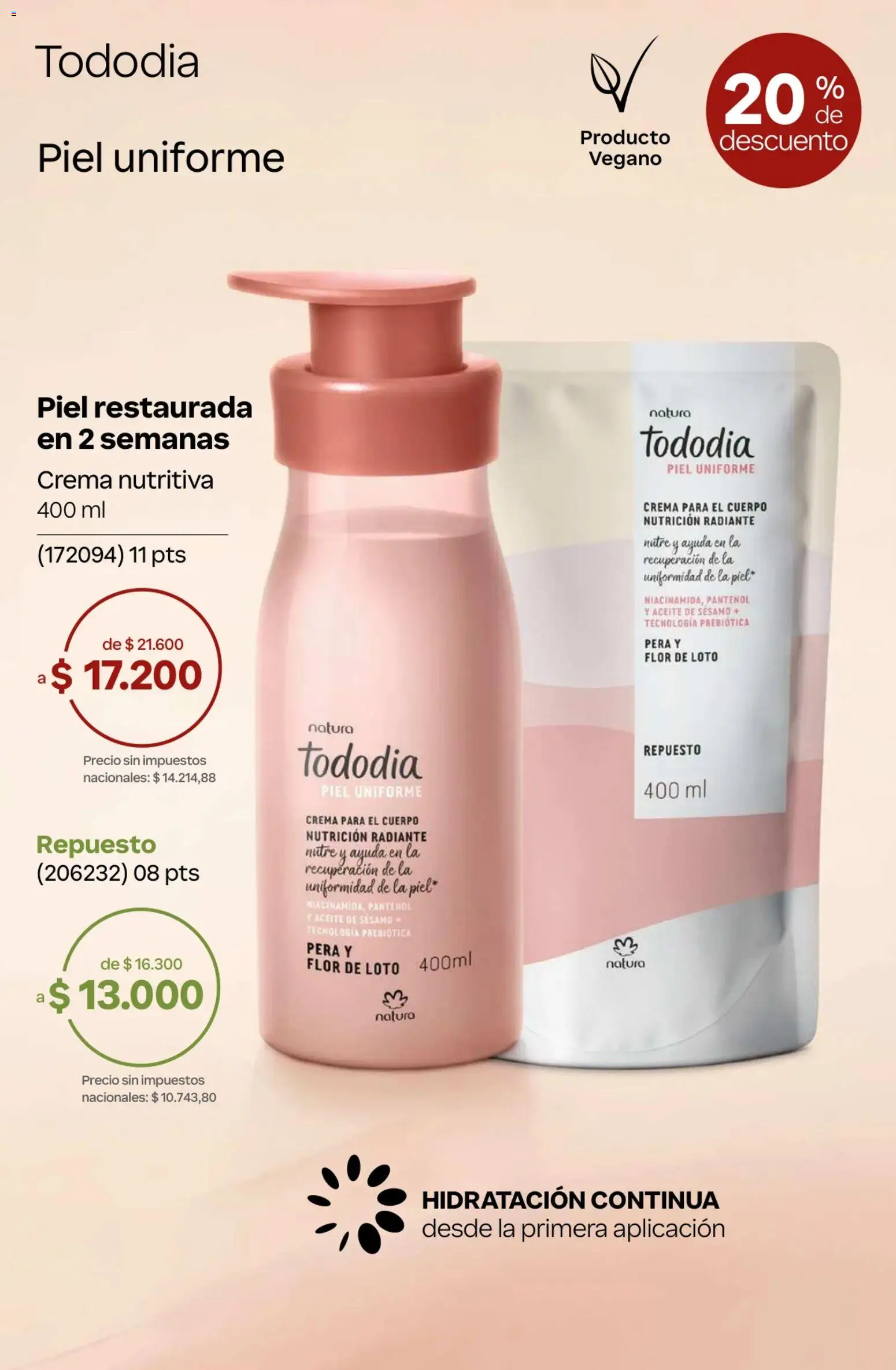 Vista previa del folleto de la tienda Natura válido desde el 22/10/2026 
