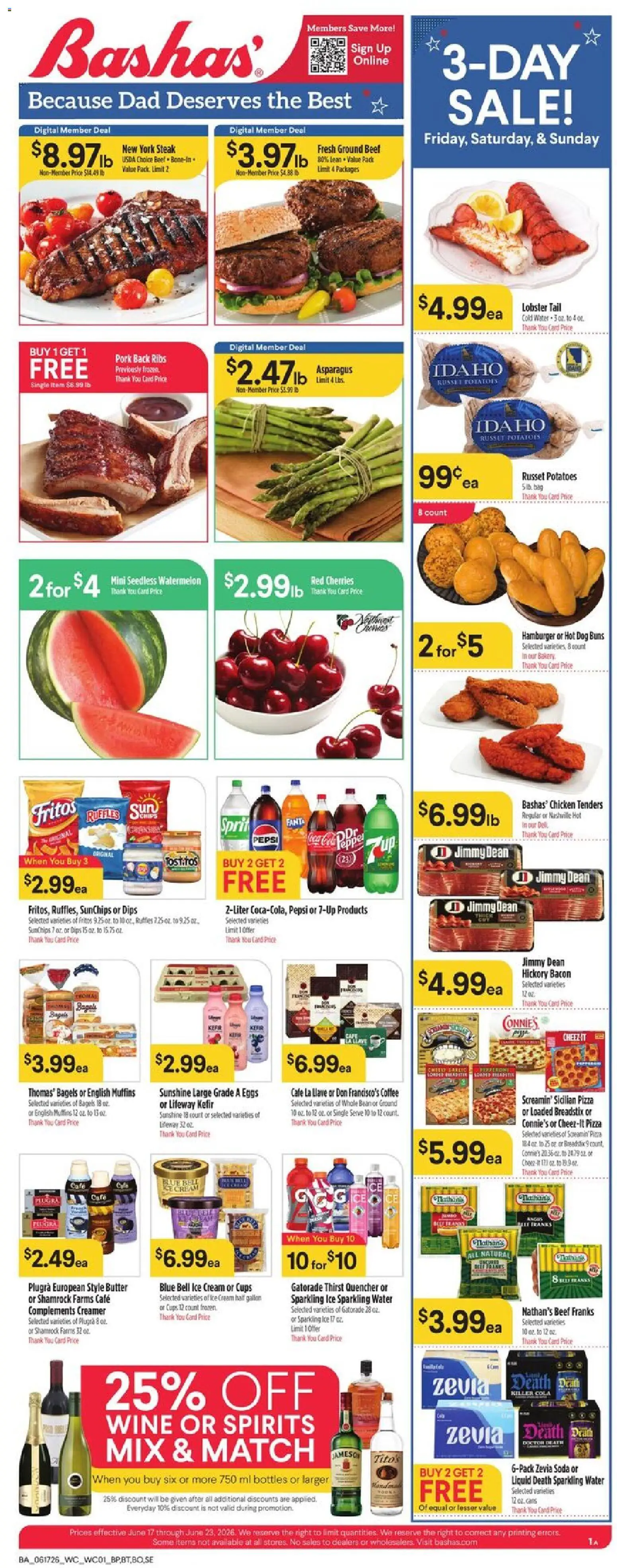 Ad Preview of Basha's Basha's Weekly Ad from 06/17/2026