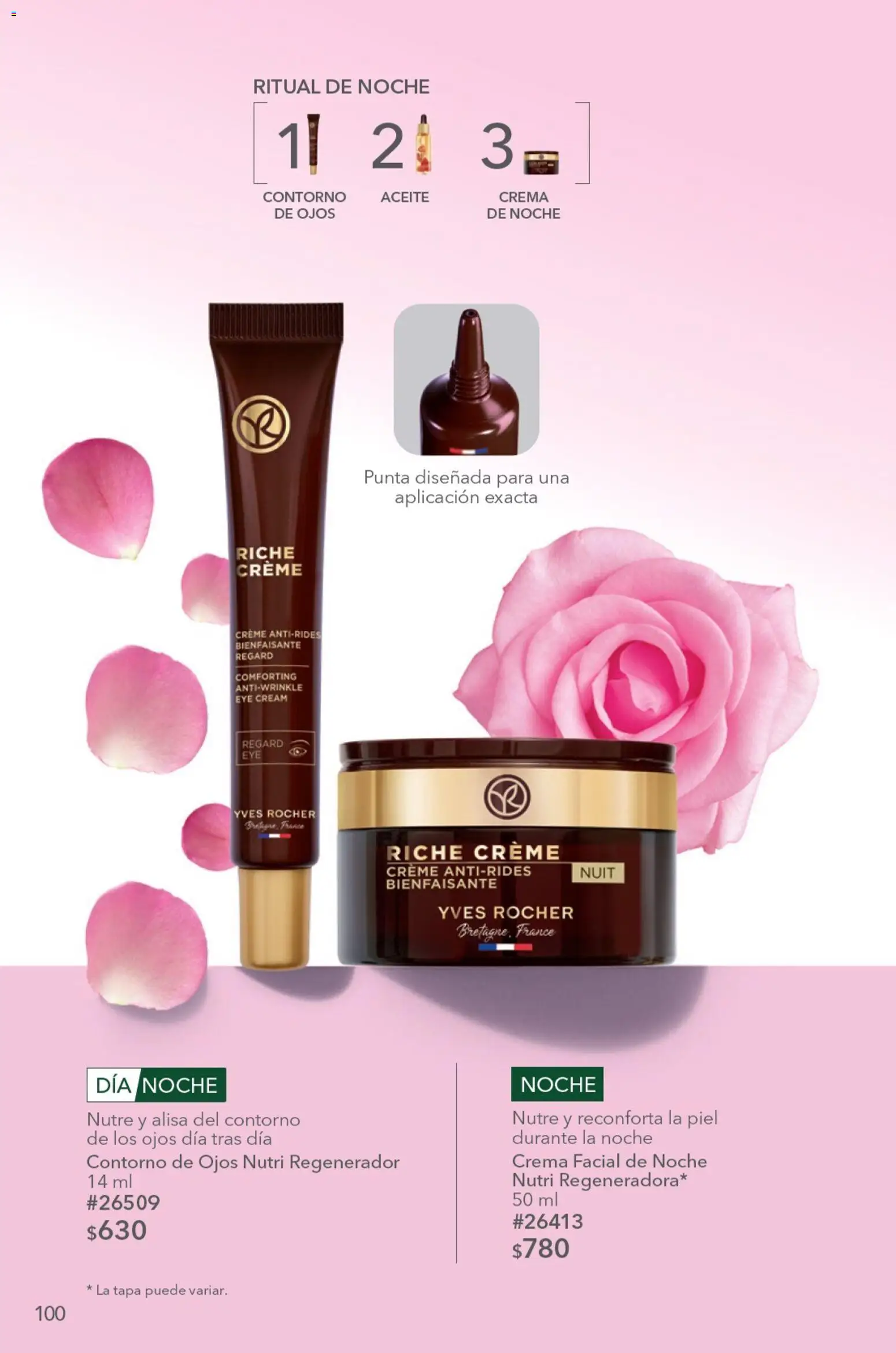 Vista previa las ofertas de la tienda Yves Rocher - Yves Rocher campaña 9 2026 desde el 23/06/2026 - Crema, Aceite, Contorno de ojos, Contorno, Crema facial