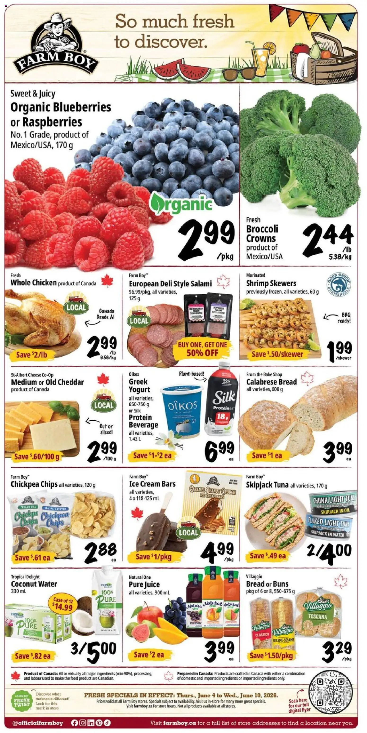 Preview of leaflet Farm Boy weekly flyer / circulaire from shop Farm Boy is valid from Jun 04, 2026