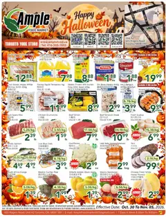 Preview of leaflet Ample Food Market weekly flyer Toronto York from shop Ample Food Market is valid from Oct 30, 2026