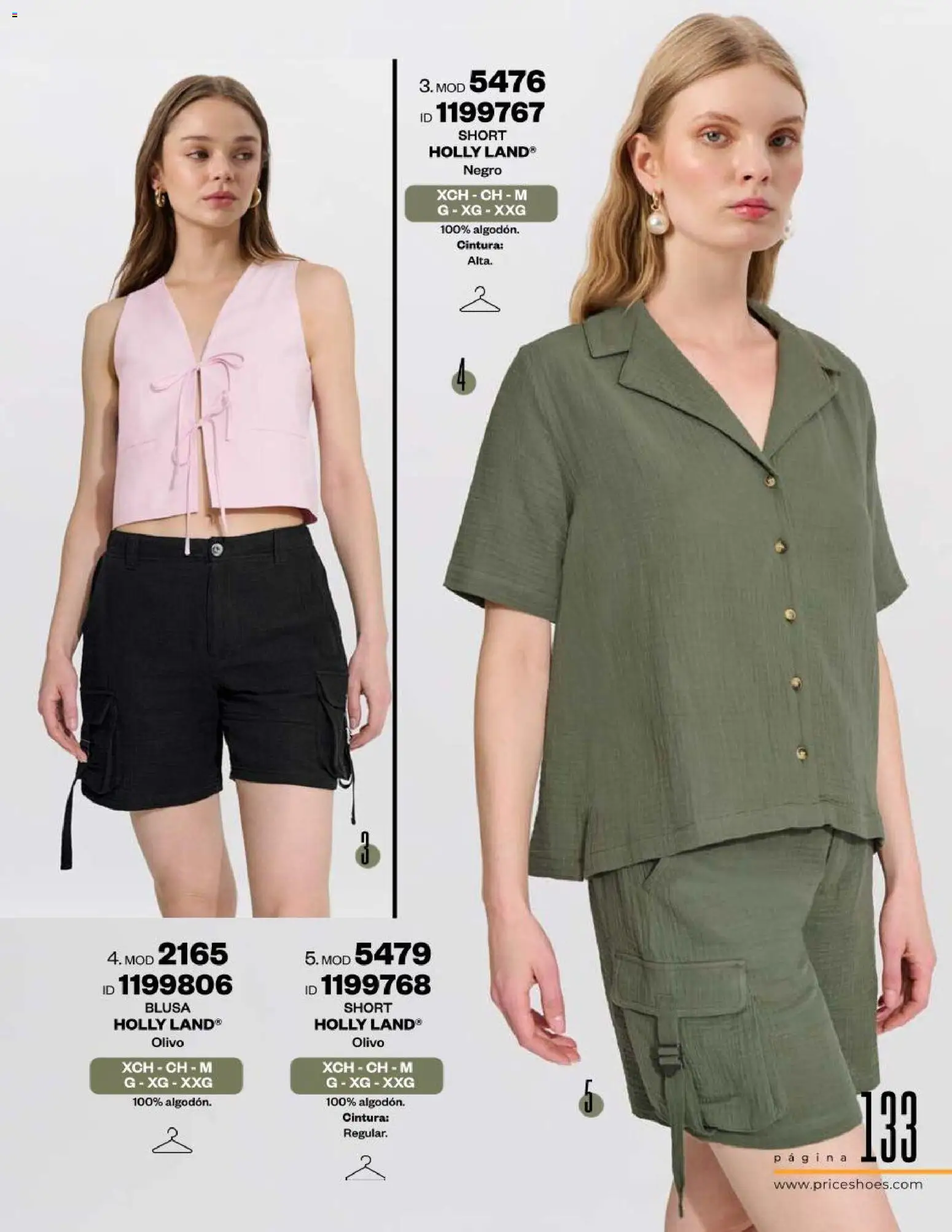 Vista previa las ofertas de la tienda Price Shoes - Catálogo Playa desde el 13/02/2026 - Short, Blusa