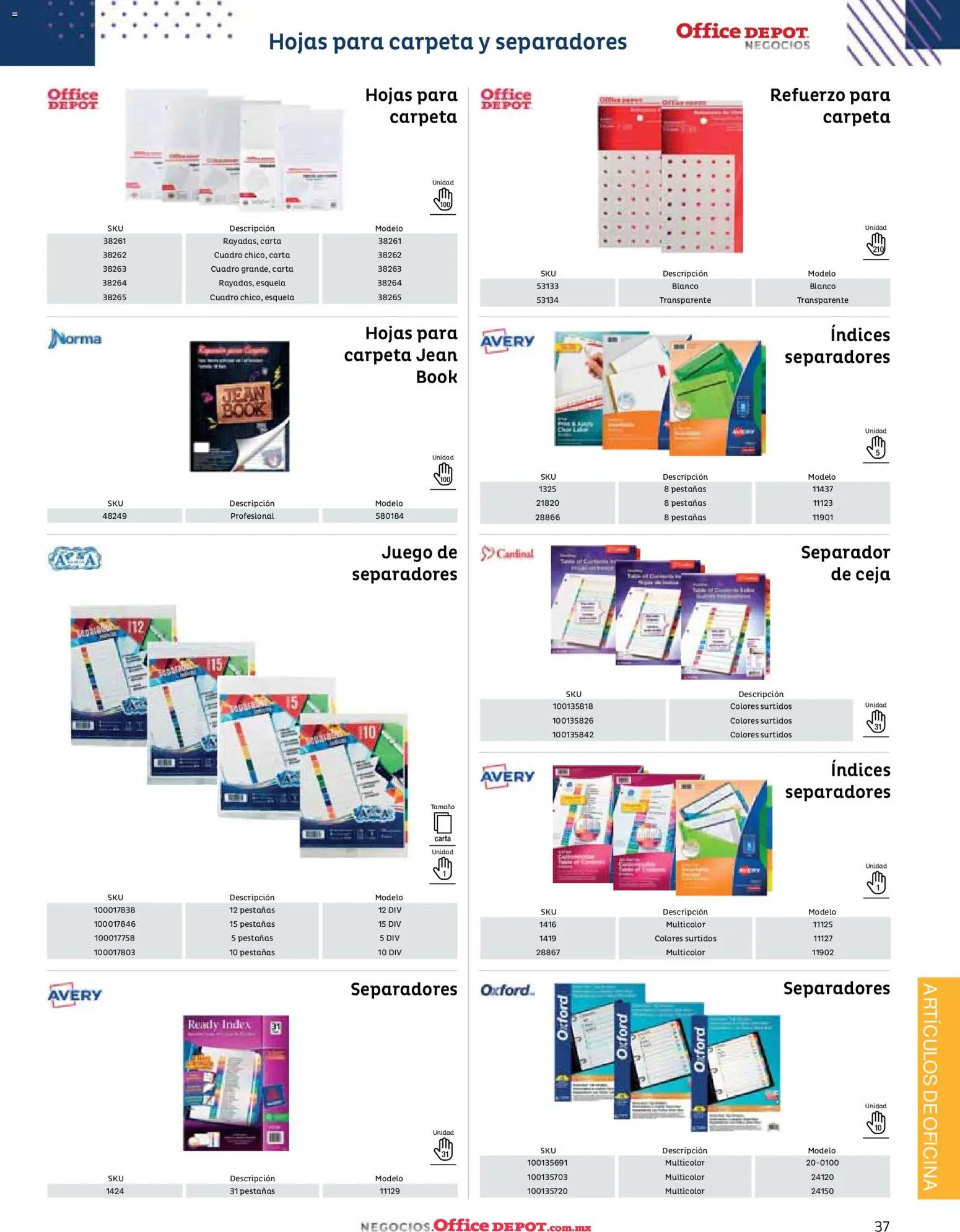 Vista previa las ofertas de la tienda Office Depot - Catálogo 2026 desde el 12/01/2026 