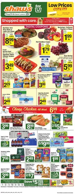 Ad Preview of Shaw's Shaw's Weekly Ad - RI from 08/07/2026
