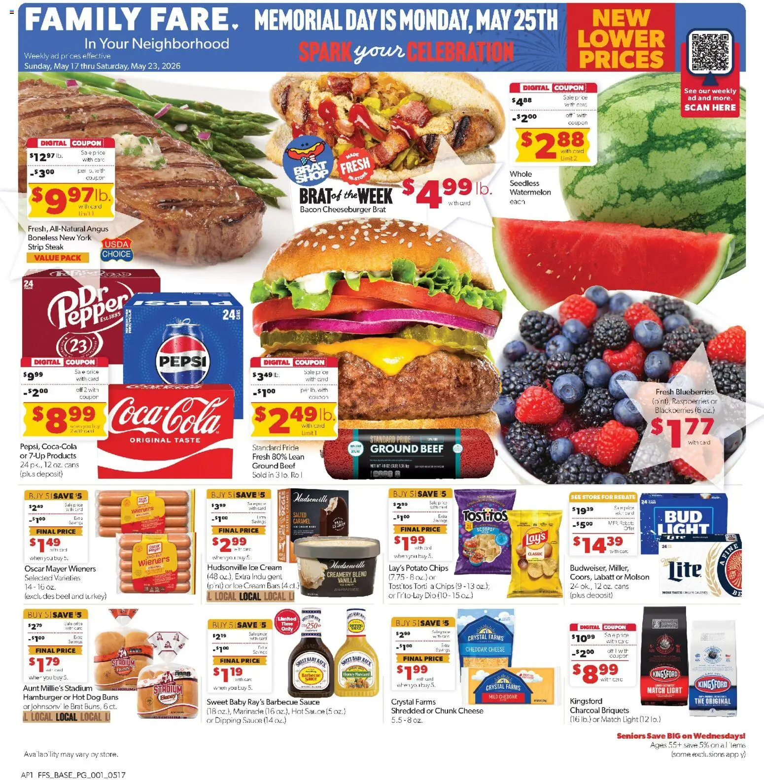 Ad Preview of Family Fare Family Fare Weekly Ad from 05/17/2026