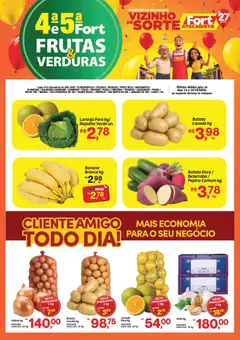 Pré-Visualização do folheto "Fort Atacadista ofertas Frutas, Verduras" da loja Fort Atacadista válido a partir de 14/10/2026