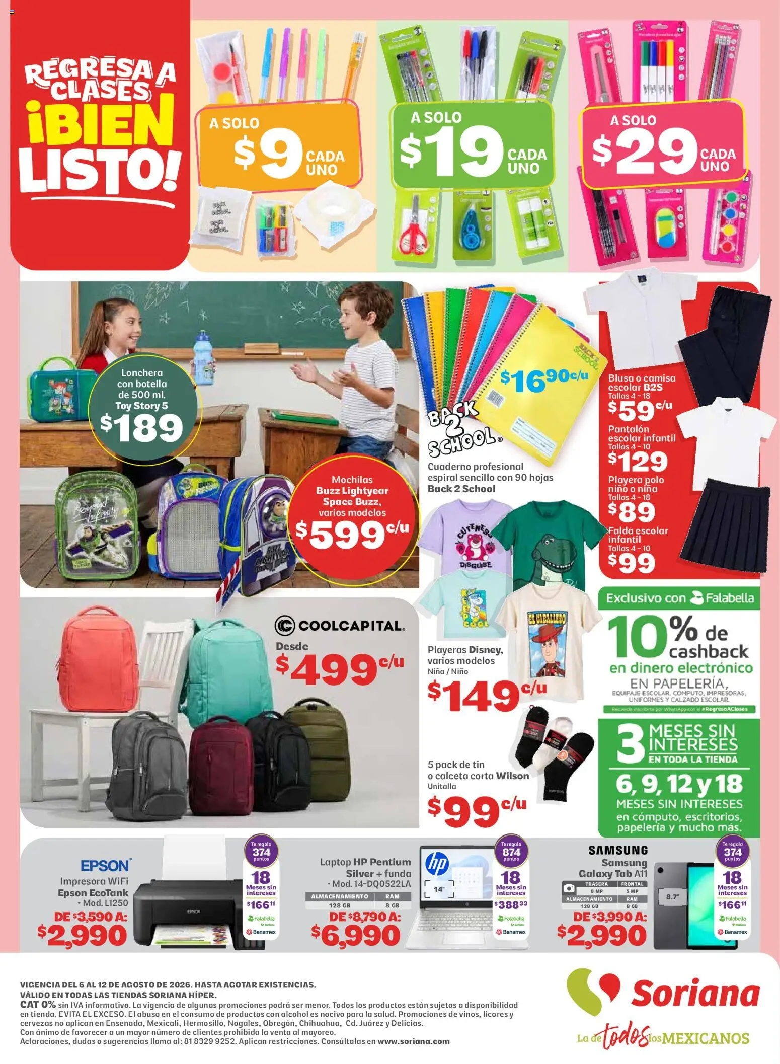 Vista previa las ofertas de la tienda Soriana - Soriana folleto desde el 06/08/2026 