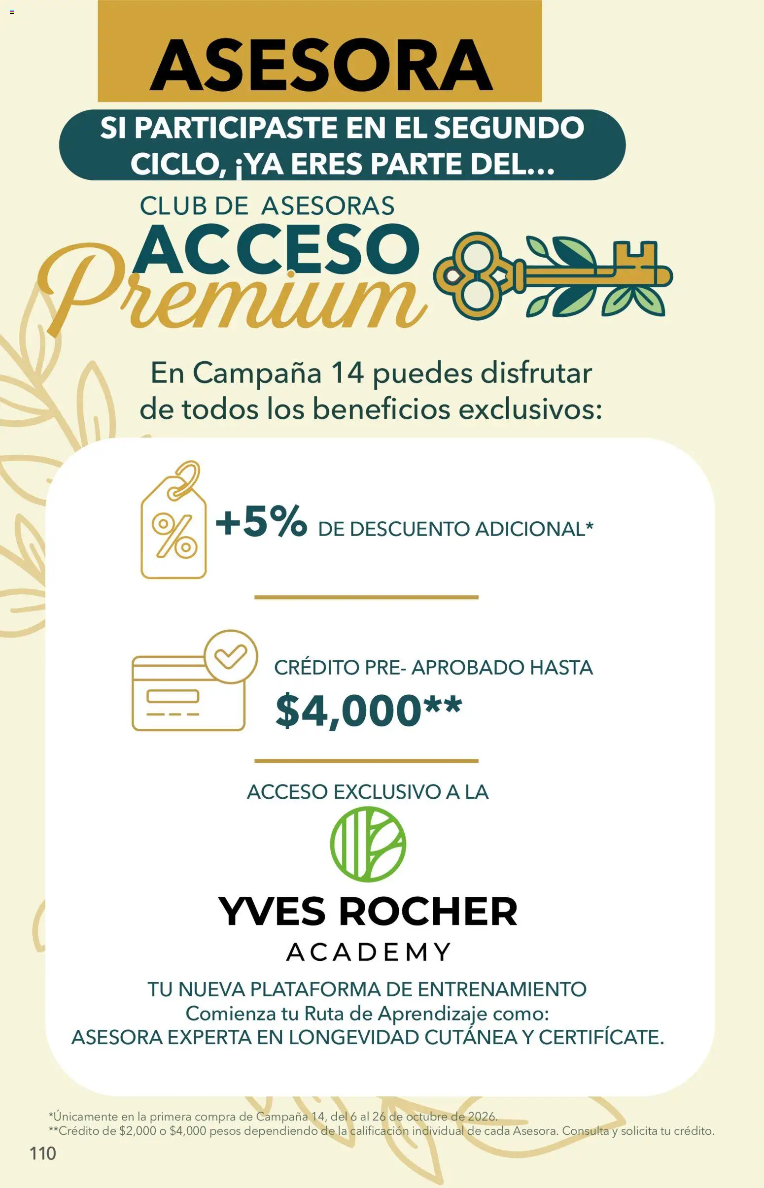 Vista previa las ofertas de la tienda Yves Rocher - Yves Rocher campaña 14 2026 desde el 06/10/2026 