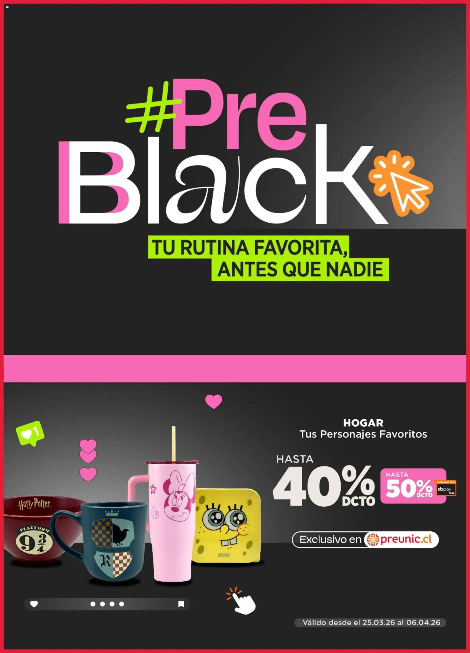 Preunic Ofertas > válido 23.03.2026 - 08.04.2026