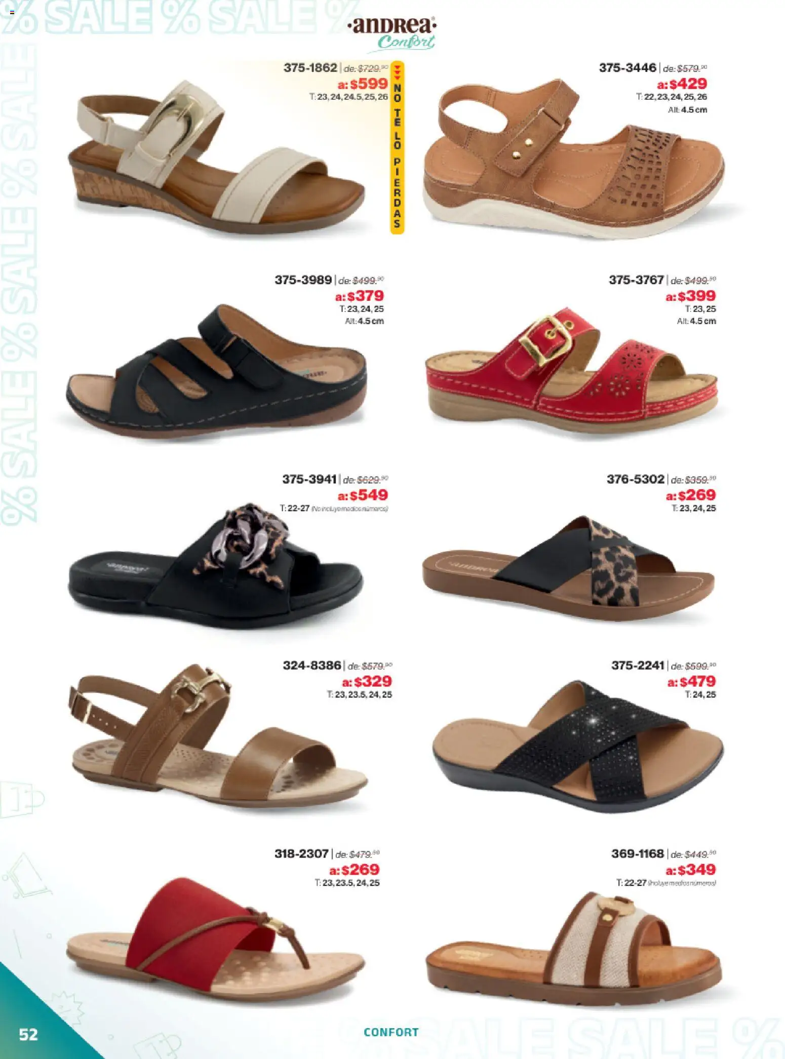 Vista previa las ofertas de la tienda Andrea - Catálogo Outlet desde el 21/12/2025 