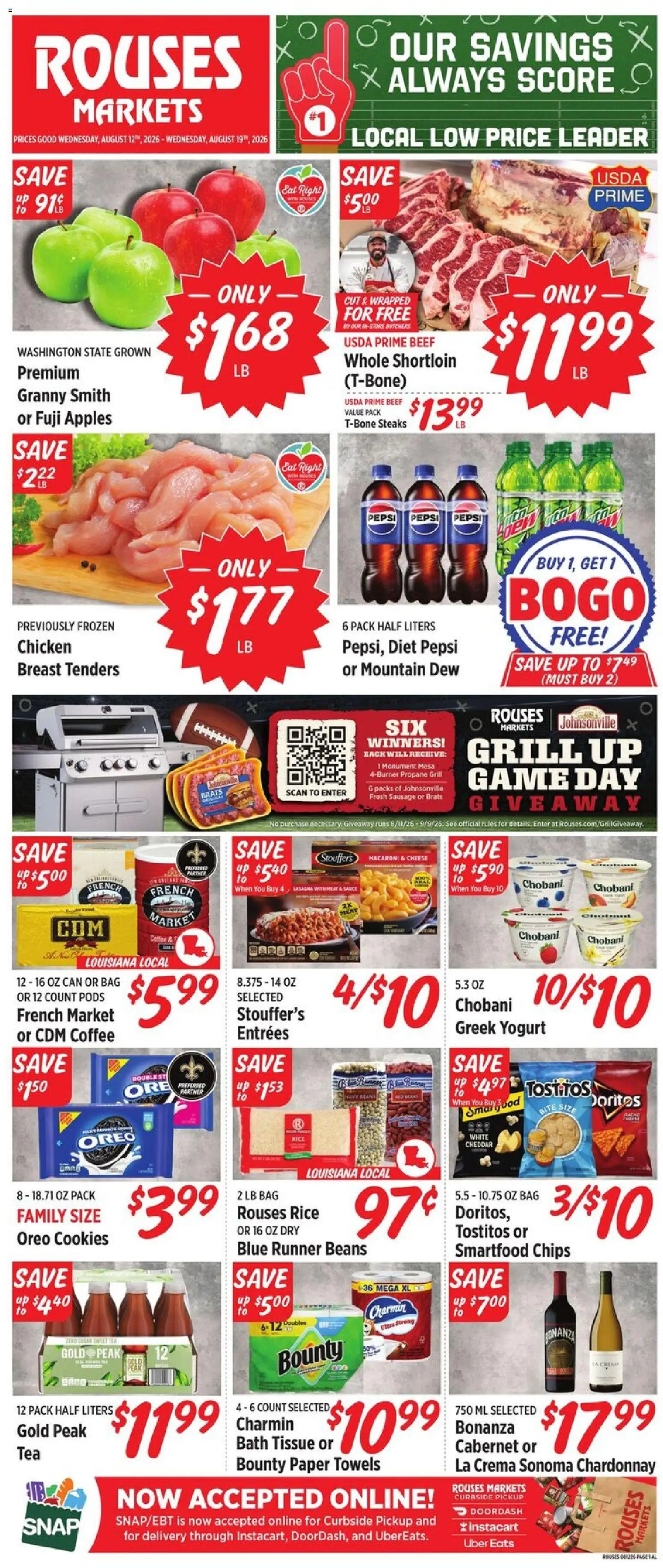 Ad Preview of Rouses Rouses Weekly Ad from 08/12/2026