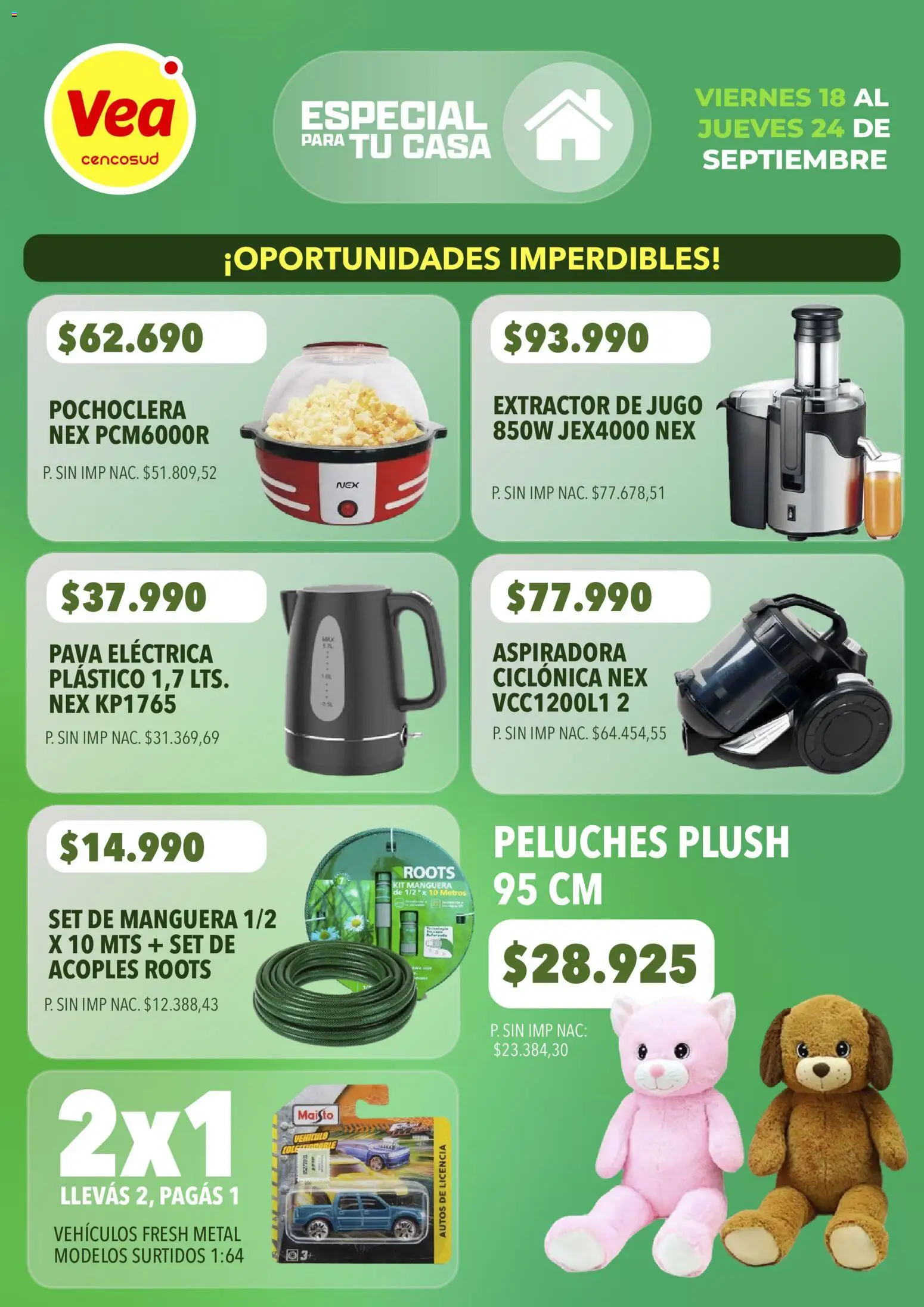 Vista previa del folleto de la tienda Vea válido desde el 18/09/2026 