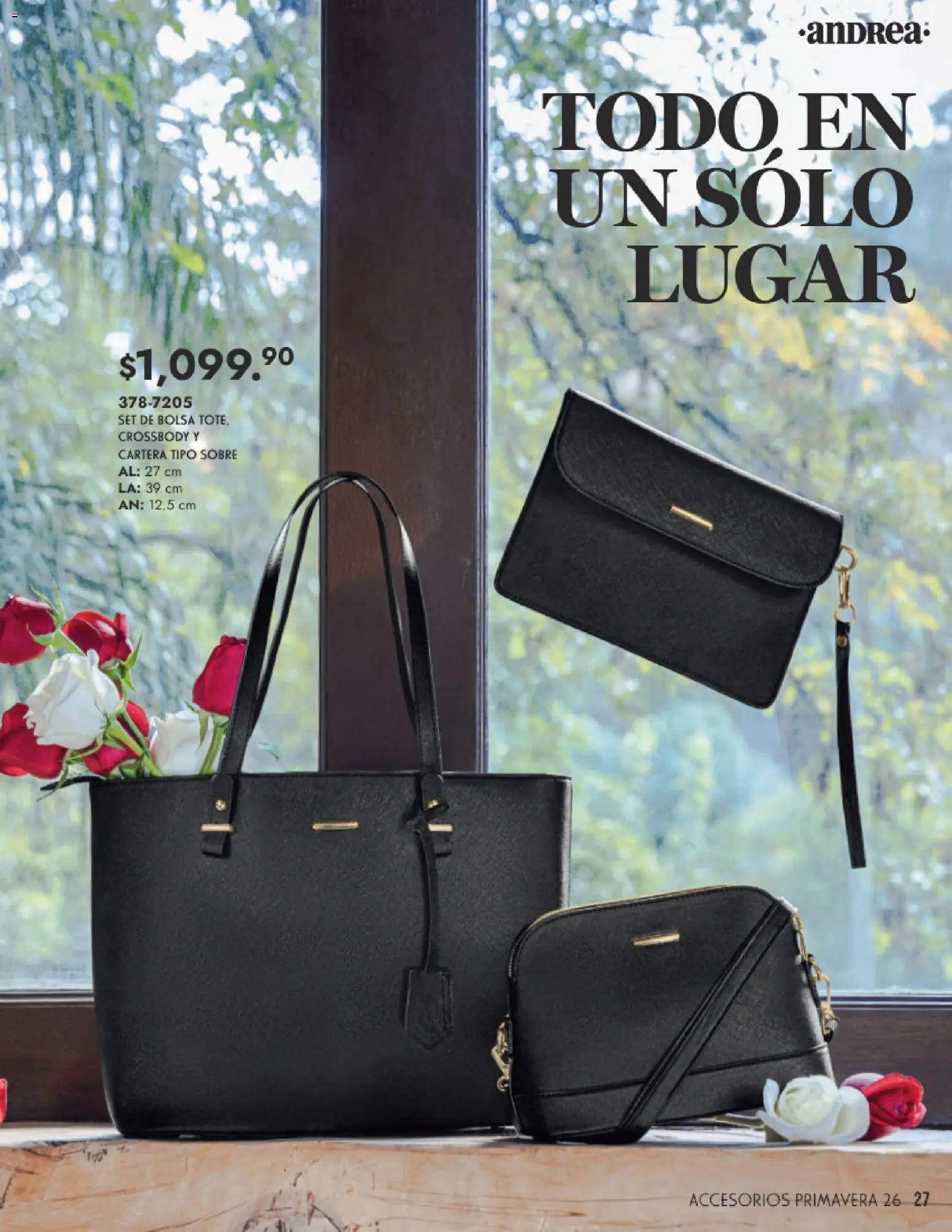 Vista previa las ofertas de la tienda Andrea - Catálogo Primavera desde el 25/01/2026 - Bolsa, Sobre