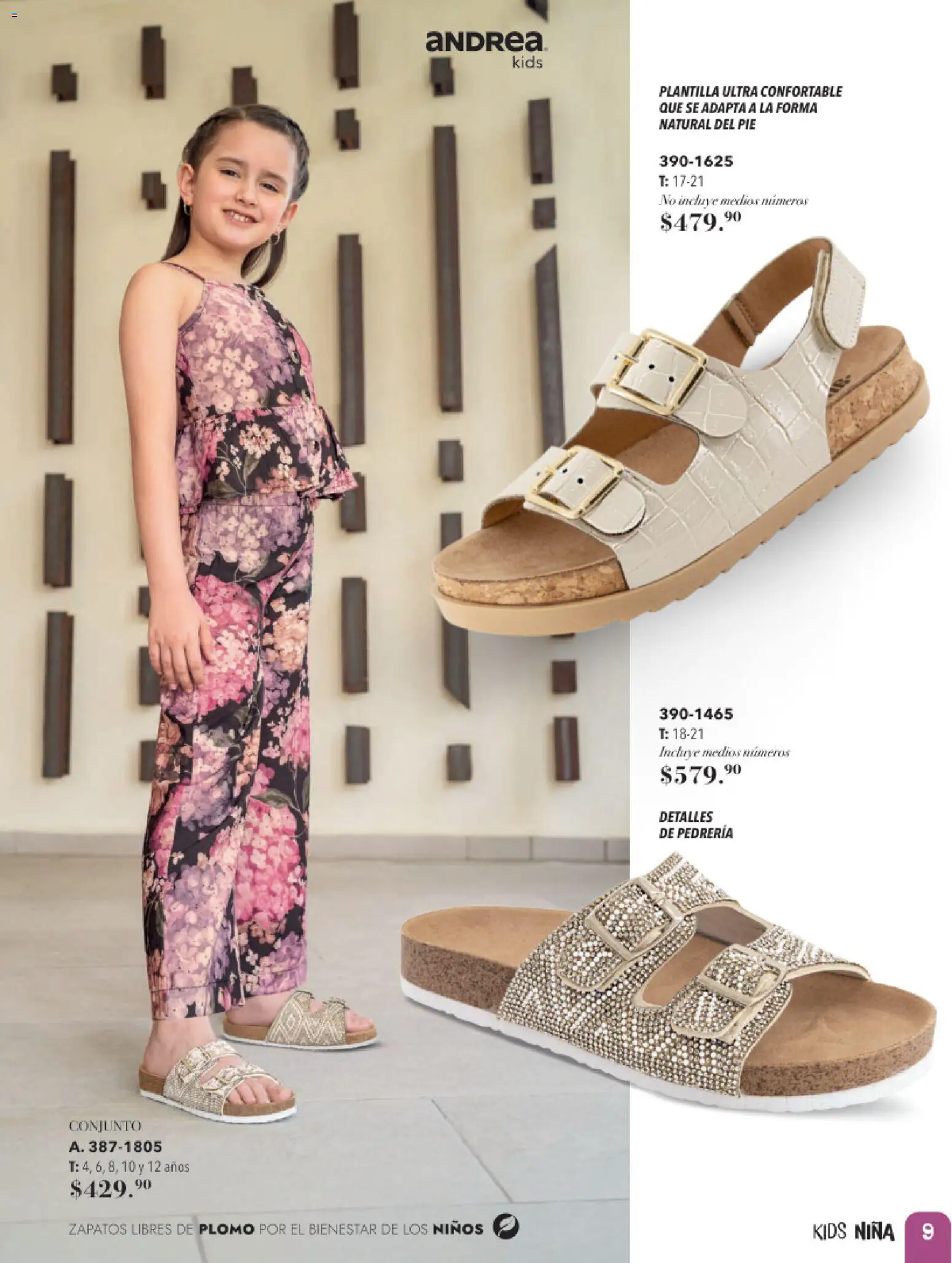 Vista previa las ofertas de la tienda Andrea - Andrea catálogo Infantil desde el 24/05/2026 - Zapatos, Conjunto