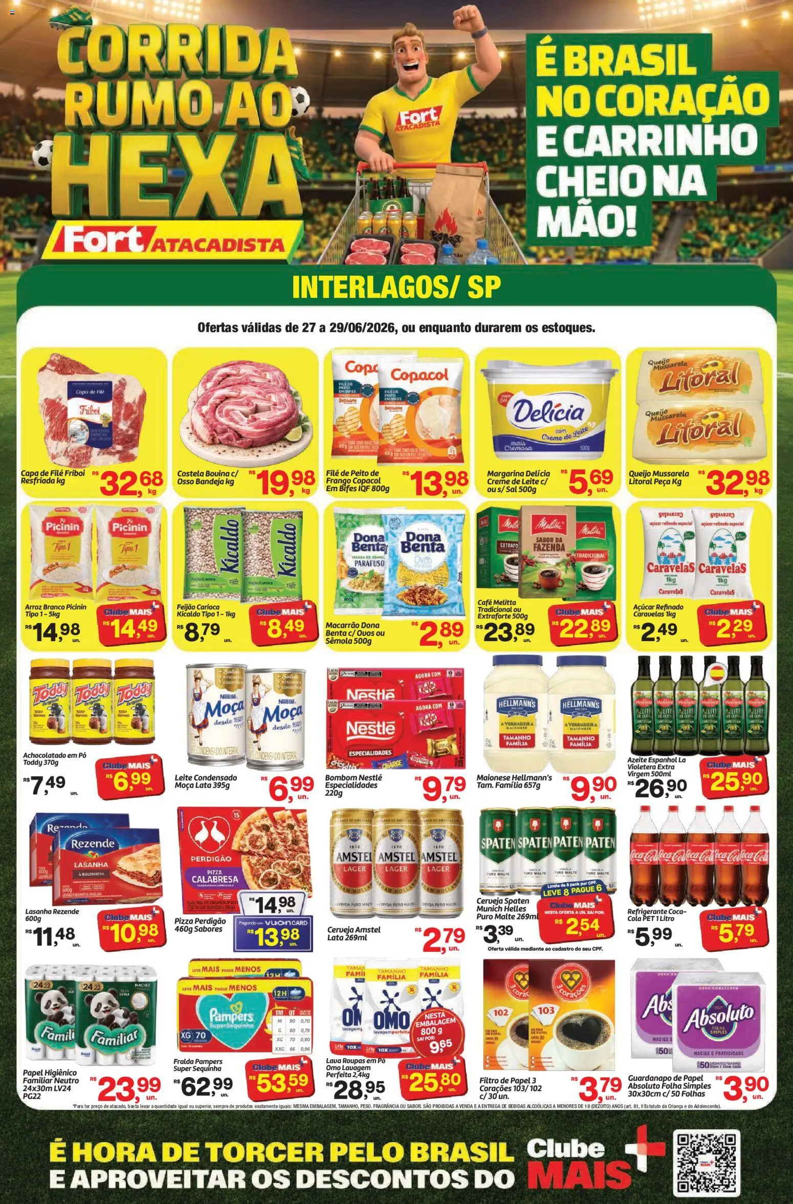 Pré-Visualização do folheto "Fort Atacadista - Ofertas da semana" da loja Fort Atacadista válido a partir de 27/06/2026