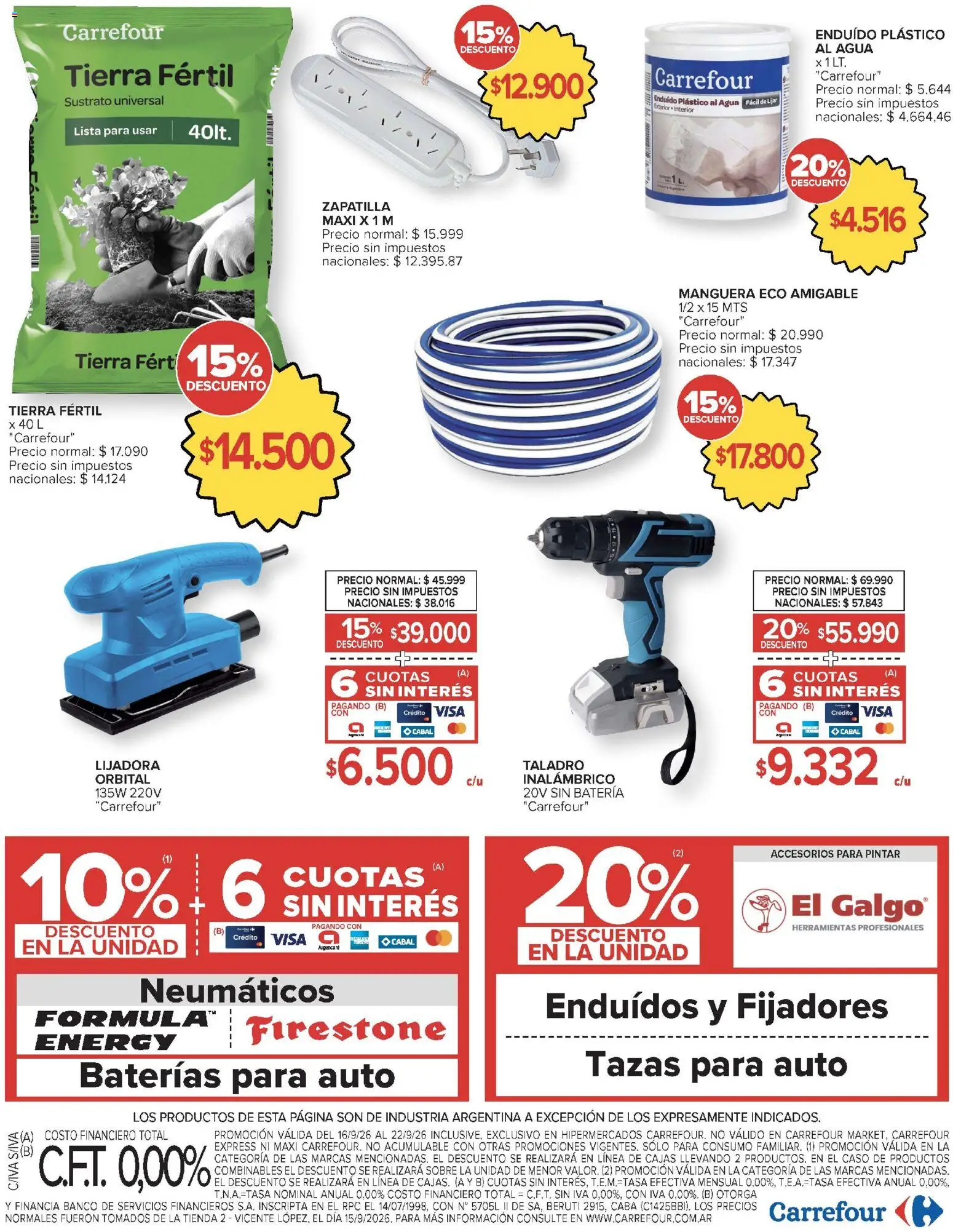 Vista previa del folleto de la tienda Carrefour válido desde el 16/09/2026 