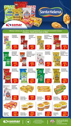 Pré-Visualização do folheto "Semar Supermercado ofertas Santa Helena" da loja Semar Supermercado válido a partir de 23/07/2026