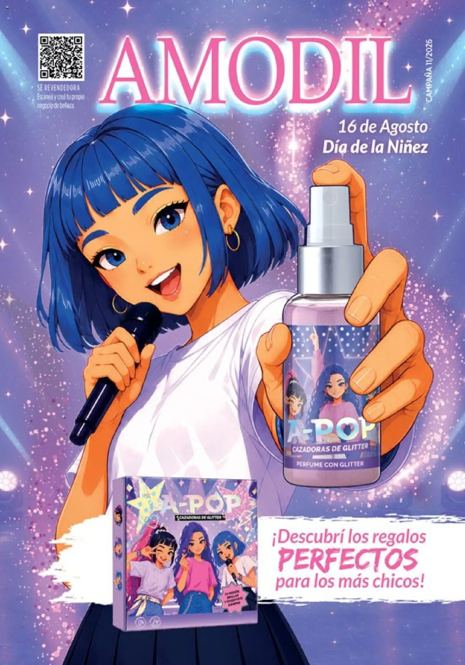 Vista previa del folleto de la tienda Amodil válido desde el 01/07/2026 - Campana, Perfume, Glitter