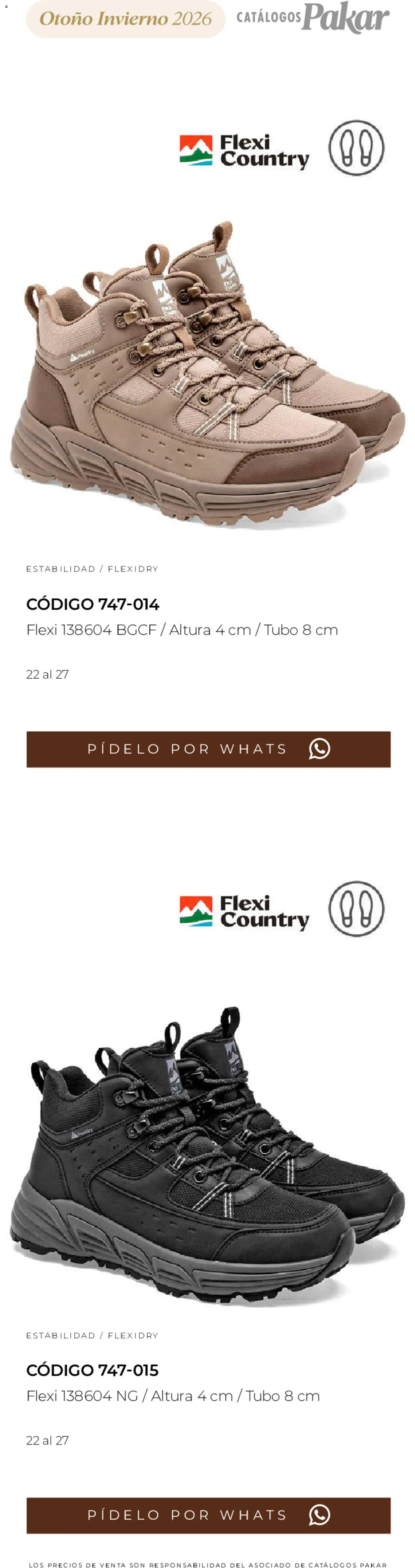 Vista previa las ofertas de la tienda SC Pakar - SC Pakar catálogo Flexi desde el 31/07/2026 