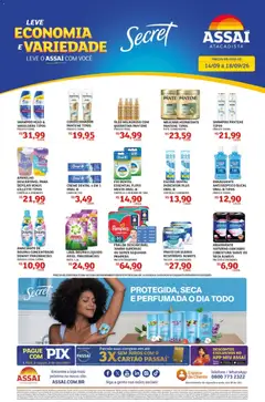 Pré-Visualização do folheto "Assaí Atacadista ofertas - PE" da loja Assaí Atacadista válido a partir de 14/09/2026