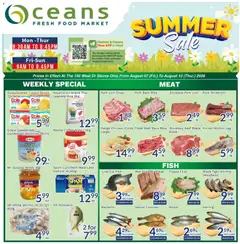 Preview of leaflet Oceans weekly flyer - Brampton from shop Oceans is valid from Aug 07, 2026