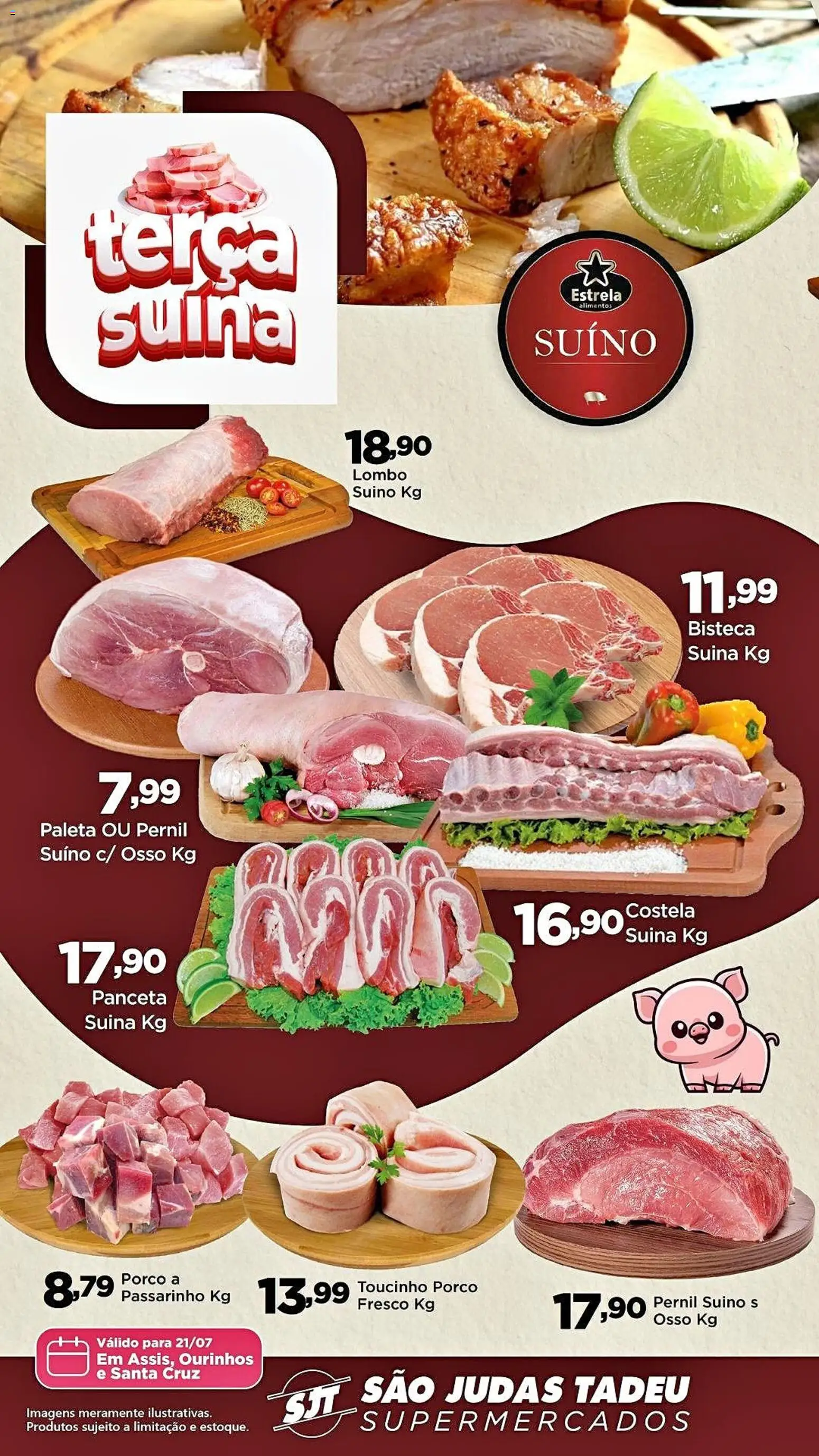 Pré-Visualização do folheto "São Judas Tadeu - Ofertas da semana" da loja São Judas Tadeu válido a partir de 21/07/2026