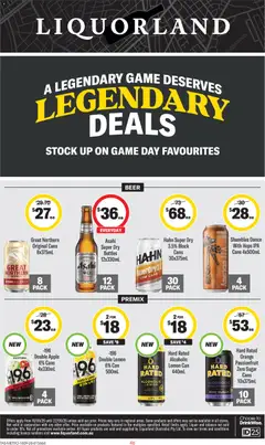 Preview of catalogue Liquorland catalogue TAS from shop Liquorland valid 16/09/2026