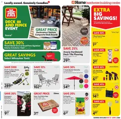 Preview of leaflet Home Hardware weekly flyer / circulaire from shop Home Hardware is valid from May 21, 2026