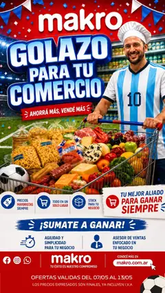 Vista previa del folleto de la tienda Makro válido desde el 07/05/2026 