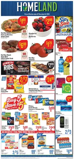 Ad Preview of Homeland Homeland Weekly Ad from 06/10/2026