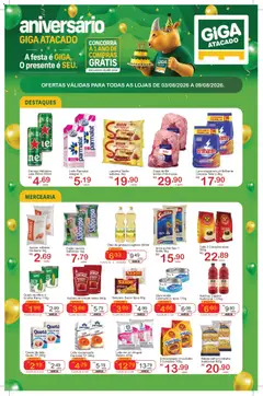 Pré-Visualização do folheto "GIGA Atacado ofertas Abastecedor" da loja GIGA Atacado válido a partir de 03/08/2026