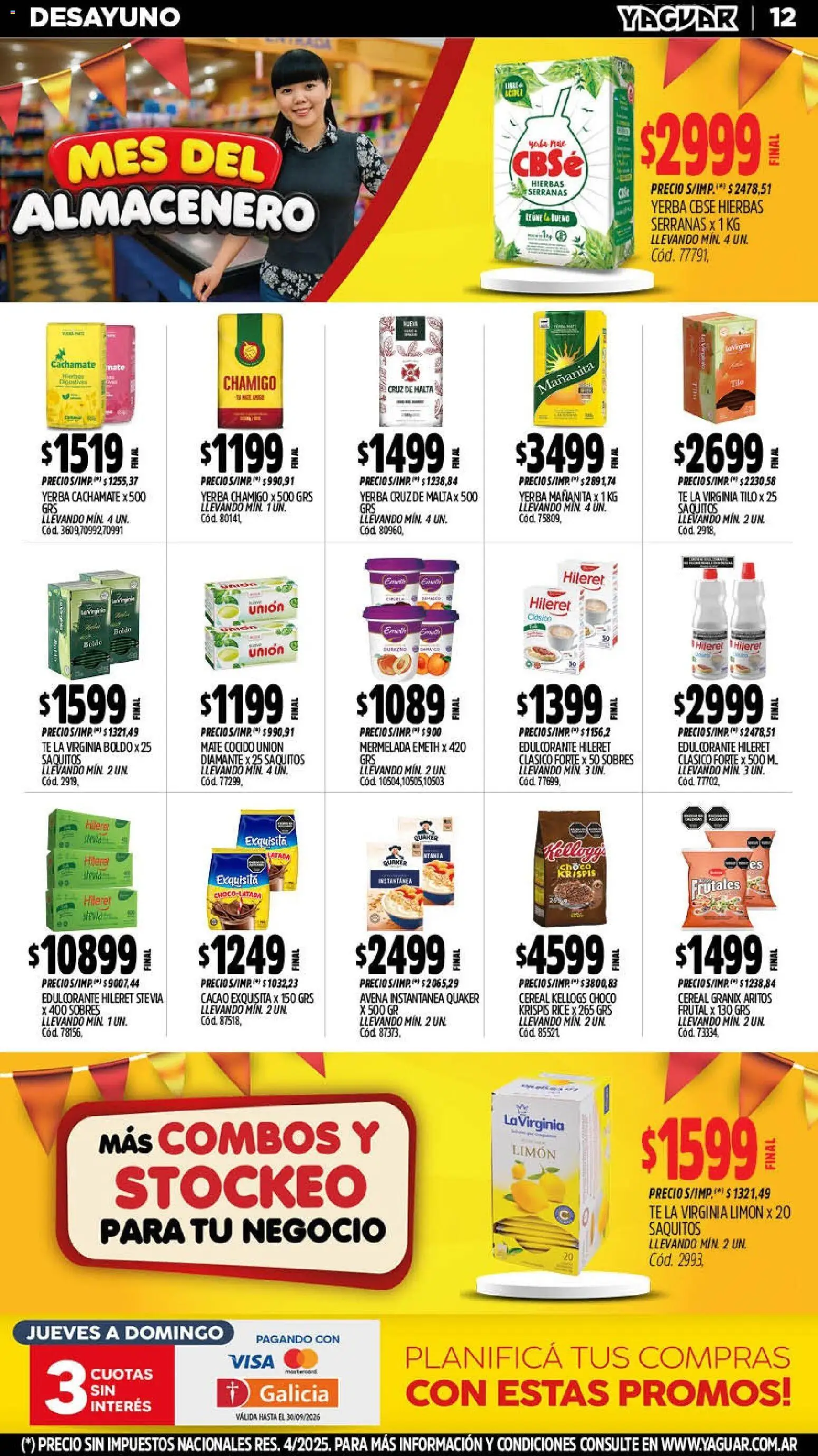Vista previa del folleto de la tienda Yaguar válido desde el 14/09/2026 
