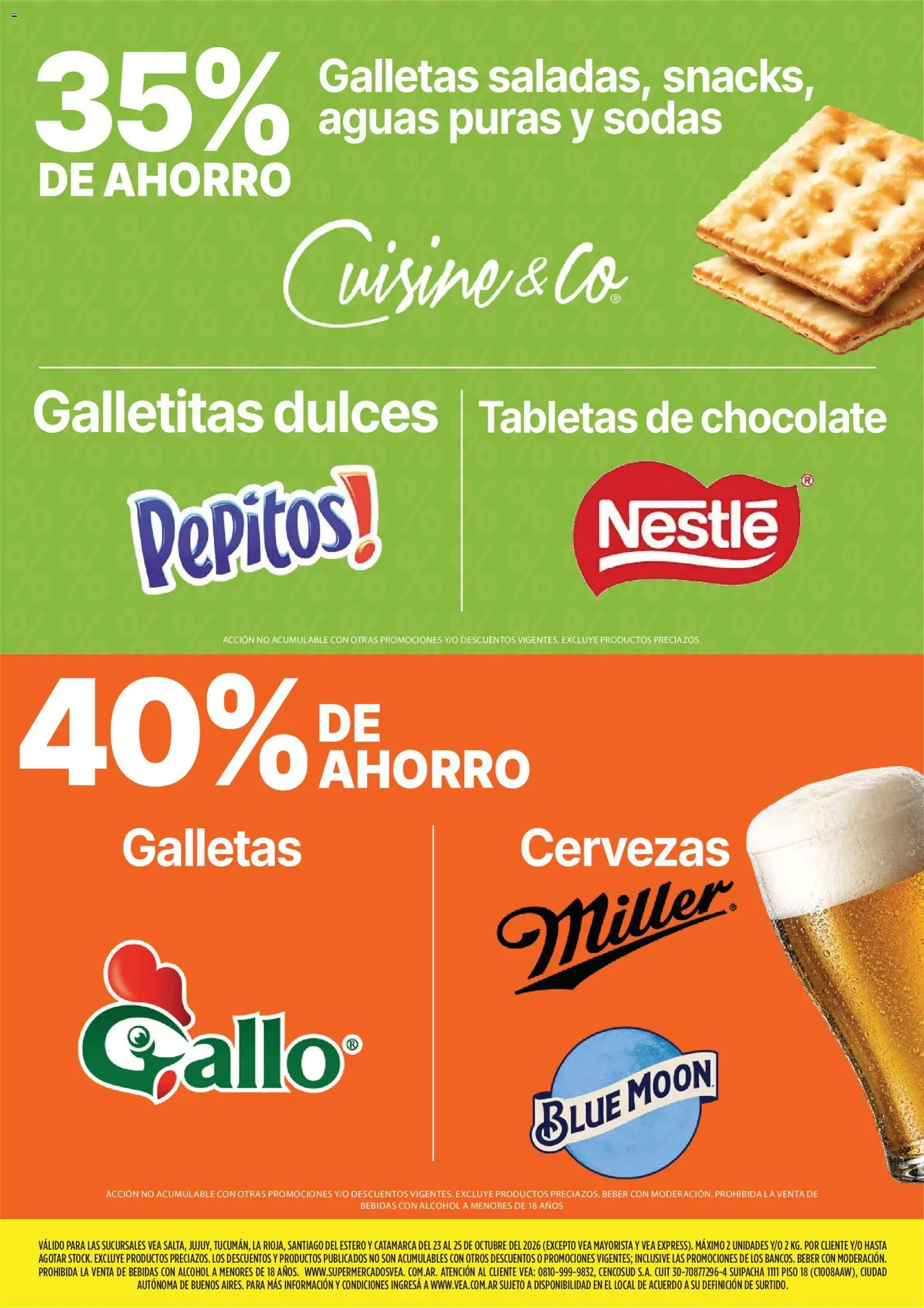 Vista previa del folleto de la tienda Vea válido desde el 23/10/2026 