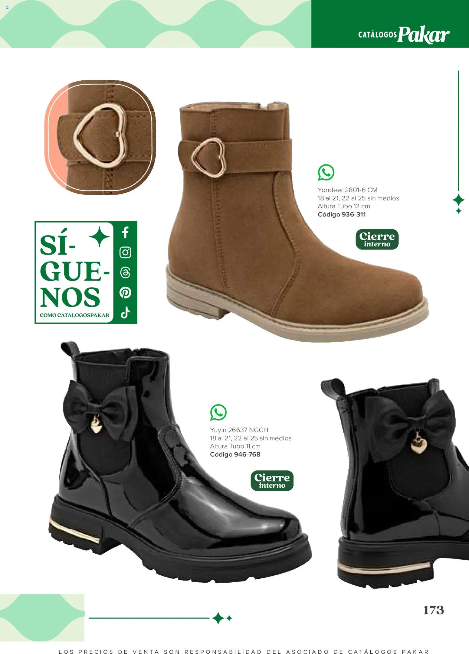 Vista previa las ofertas de la tienda SC Pakar - SC Pakar catálogo Bota desde el 31/07/2026 