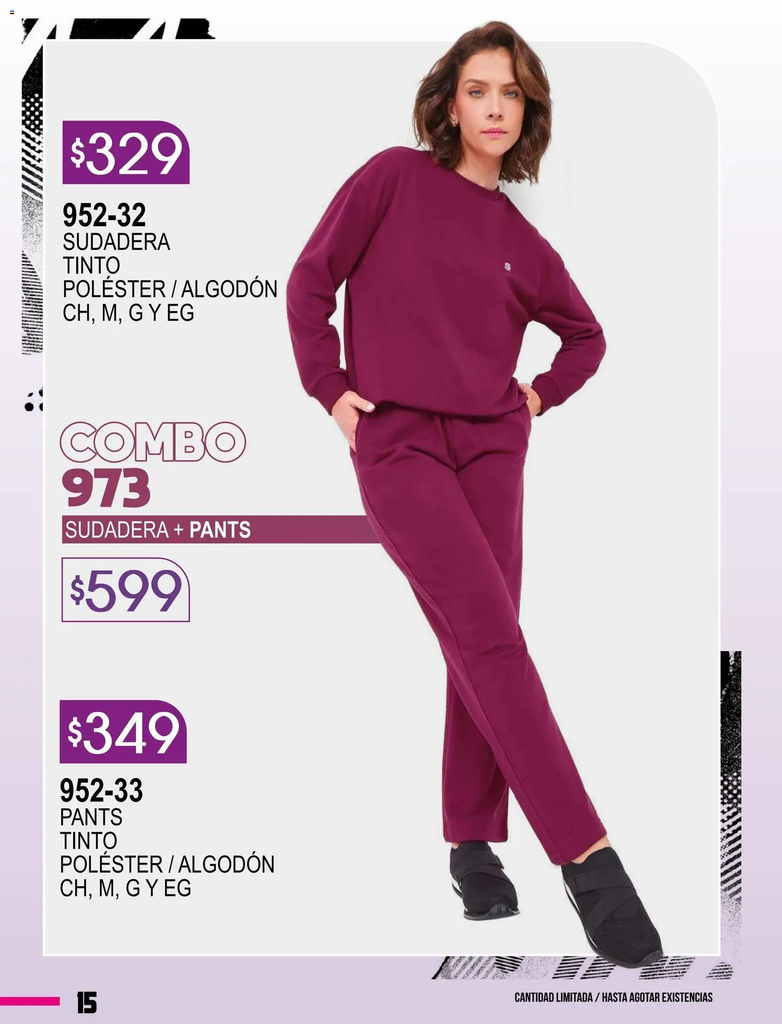 Vista previa las ofertas de la tienda Cklass - Catálogo Especial Supersport Caballero desde el 08/01/2026 - Sudadera, Pants, Algodón