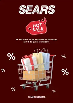 Vista previa las ofertas de la tienda Sears - Sears Hot Sale aviso desde el 06/05/2026 